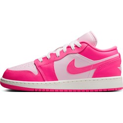 Buty sportowe dziecięce różowe Jordan sznurowane  - zdjęcie produktu