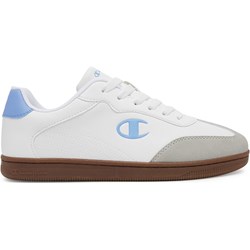 Białe buty sportowe damskie Champion na płaskiej podeszwie sznurowane  - zdjęcie produktu