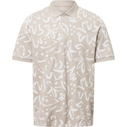 T-shirt męski Jack & Jones beżowy bawełniany  - zdjęcie produktu