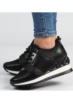Czarne sneakersy półbuty damskie VINCEZA 10733 Suzana.pl okazja suzana.pl - kod rabatowy