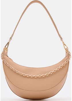 Mohito - Torebka bagietka z łańcuszkiem - beżowy Mohito Mohito - kod rabatowy