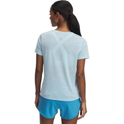 Niebieska bluzka damska Under Armour z okrągłym dekoltem  - zdjęcie produktu
