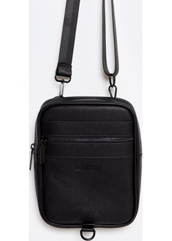 Torba męska typu crossbody ze skóry ekologicznej czarna Matsel 906 Big Star - kod rabatowy