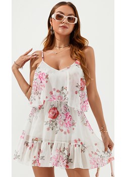 Sukienka mini rozkloszowana hiszpanka Jacinshop Jacinshop - kod rabatowy