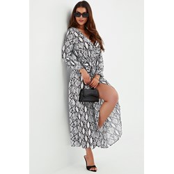 Sukienka Jacinshop z długim rękawem maxi  - zdjęcie produktu