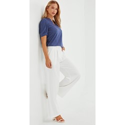 Bluzka damska Jacinshop casual na wiosnę z krótkimi rękawami  - zdjęcie produktu