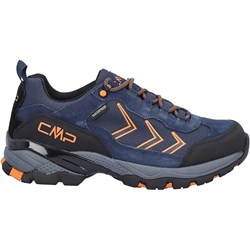 Buty trekkingowe damskie CMP granatowe płaskie sportowe sznurowane z tkaniny  - zdjęcie produktu
