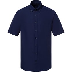 Koszula męska ANDREW JAMES  casual z krótkimi rękawami z klasycznym kołnierzykiem  - zdjęcie produktu