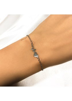 Bransoletka celebrytka srebrna linia życia stal chirurgiczna Otien otien.com - kod rabatowy