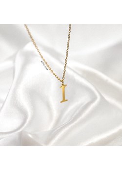 Naszyjnik z literką I złoty Otien otien.com - kod rabatowy