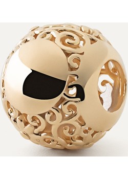 Ażurowa kula typu beads, srebro 925 w złotym pokryciu Giorre GIORRE - kod rabatowy