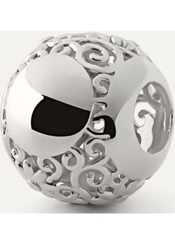 Ażurowa kula typu beads, srebro 925 pokryte platyną Giorre GIORRE - kod rabatowy