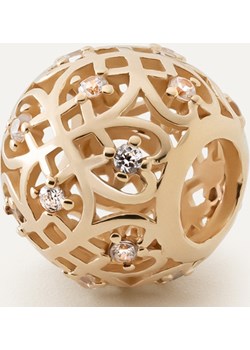Ażurowa kula z cyrkoniami typu beads, srebro 925 w złotym pokryciu Giorre GIORRE - kod rabatowy