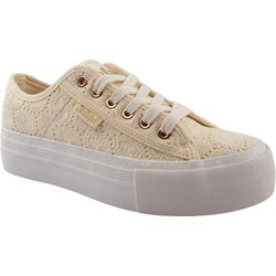 Trampki damskie beżowe Lee Cooper letnie sportowe  - zdjęcie produktu
