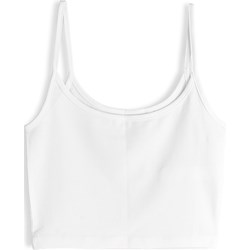 Bluzka damska Gate biała z okrągłym dekoltem casualowa  - zdjęcie produktu