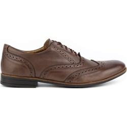 Buty eleganckie męskie Olivier jesienne ze skóry  - zdjęcie produktu
