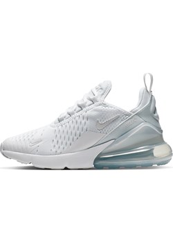 Buty dla dużych dzieci Nike Air Max 270 - Biel Nike Nike poland - kod rabatowy