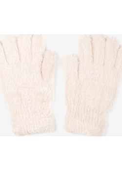 Jasnoróżowe Pluszowe Rękawiczki Kodili Renee promocja renee.pl - kod rabatowy