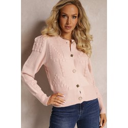 Różowy sweter damski Renee casual  - zdjęcie produktu