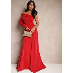 Sukienka Renee z dekoltem w serek asymetryczna  - zdjęcie produktu