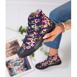 Trampki damskie Royalfashion.pl sznurowane młodzieżowe  - zdjęcie produktu