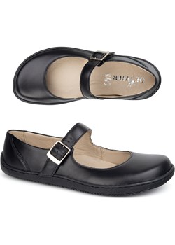 Baleriny barefoot damskie Olivier 1286 – skórzane buty z klamerką do codziennych Olivier butyolivier - kod rabatowy