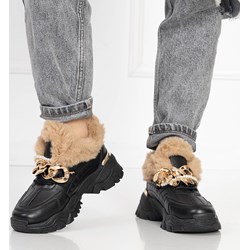 Buty sportowe damskie Royalfashion.pl płaskie sznurowane  - zdjęcie produktu