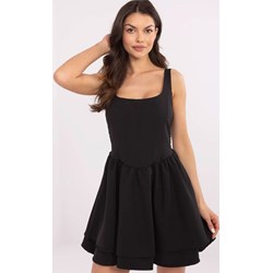 Sukienka Italy Moda rozkloszowana casualowa na ramiączkach  - zdjęcie produktu