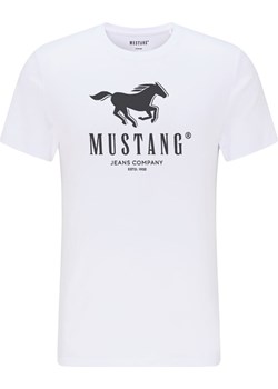 MUSTANG ALEX C PRINT MĘSKI T-SHIRT KOSZULKA LOGO TEE DARK SAPPHIRE 1015051 4136 Mustang YouNeedit.pl okazja - kod rabatowy