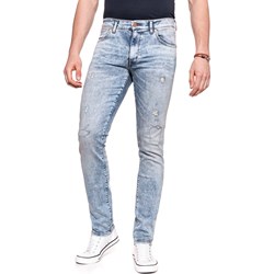 Jeansy męskie Wrangler niebieskie  - zdjęcie produktu