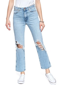 SPODNIE DAMSKIE WRANGLER RETRO STRAIGHT BALLAD BLUE W22AJHXA3 Wrangler promocyjna cena YouNeedit.pl - kod rabatowy