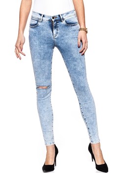 WRANGLER HIGH RISE SKINNY WROCK BLUE W27HSV24S Wrangler  okazyjna cena YouNeedit.pl  - kod rabatowy