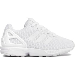 Białe buty sportowe dziecięce Adidas sznurowane  - zdjęcie produktu