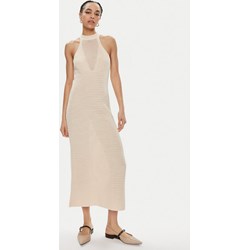 Sukienka Tommy Hilfiger maxi z okrągłym dekoltem  - zdjęcie produktu