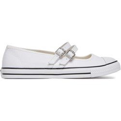 Balerinki Converse bez zapięcia casual na płaskiej podeszwie  - zdjęcie produktu