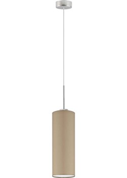 Nowoczesna lampa sufitowa tuba w kolorze beżowym ELBA Ciekot Partners Sp. Z O. O. Lysne - kod rabatowy