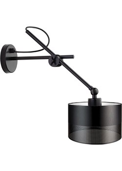 Lampa ścienna kinkiet ścienny regulowany czarny HAMILTON GLAM Ciekot Partners Sp. Z O. O. wyprzedaż Lysne - kod rabatowy