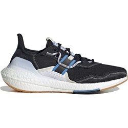 Buty sportowe męskie Adidas czarne z tworzywa sztucznego sznurowane  - zdjęcie produktu