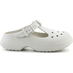 Klapki damskie Crocs białe z gumy sportowe  - zdjęcie produktu