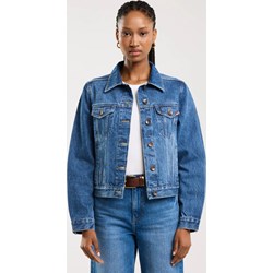 Kurtka damska BIG STAR jeansowa na wiosnę krótka bez kaptura  - zdjęcie produktu