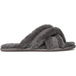Kapcie damskie UGG szare zimowe casual  - zdjęcie produktu