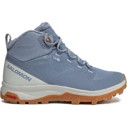 Buty trekkingowe damskie Salomon płaskie wiązane jesienne sportowe  - zdjęcie produktu