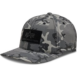 Alpha Industries czapka z daszkiem damska szare  - zdjęcie produktu