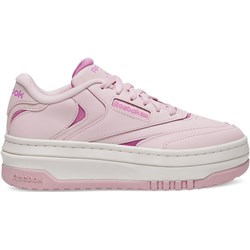 Buty sportowe damskie różowe Reebok sneakersy na wiosnę sznurowane  - zdjęcie produktu