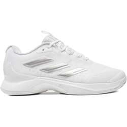 Buty sportowe damskie Adidas sznurowane na płaskiej podeszwie białe  - zdjęcie produktu