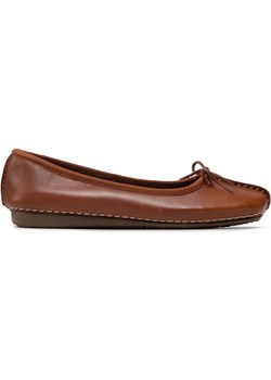 Baleriny CLARKS - Freckle Ice 203529304 Dark Tan eobuwie-pl brazowy etno - kod rabatowy