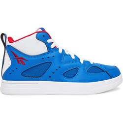 Buty sportowe dziecięce niebieskie Reebok na wiosnę sznurowane  - zdjęcie produktu