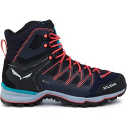 SALEWA buty trekkingowe damskie gore-tex granatowe sznurowane  - zdjęcie produktu