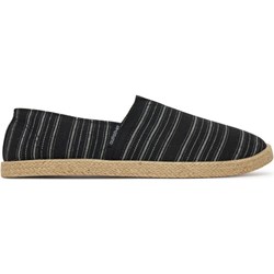 Espadryle męskie Quiksilver czarne letnie bez zapięcia  - zdjęcie produktu