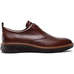 Buty eleganckie męskie Ecco sznurowane skórzane  - zdjęcie produktu